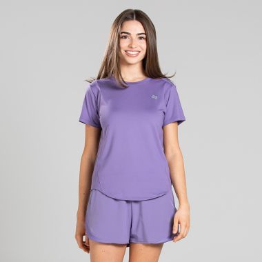 O'Neills Women's Ember T-Shirts & Shorts Set Purple
