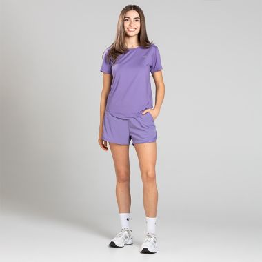 O'Neills Women's Ember T-Shirt Purple / Grey