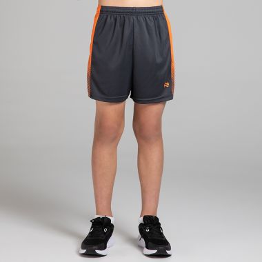 O&#039;Neills Kids&#039; Dynamic Training Shorts Dark Grey / Orange