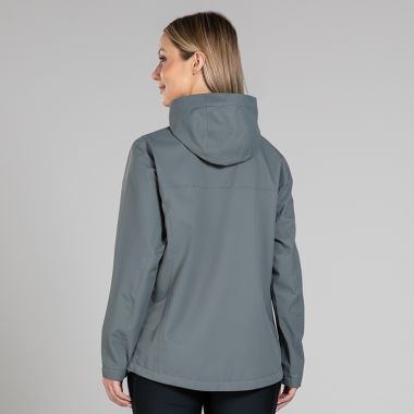 O&#039;Neills Women&#039;s Ivy Lightweight Rain Jacket Grey