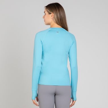 O'Neills Women's Luxe Long Sleeve Top Blue