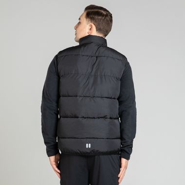 O'Neills Men's Olympus Padded Gilet Black / Silver