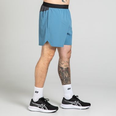 O'Neills Men's Tempus Woven Training Shorts Blue / Dark Grey / Black