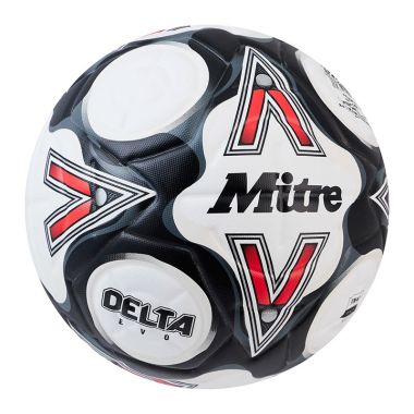 Mitre Delta Evo Football White / Black / Red