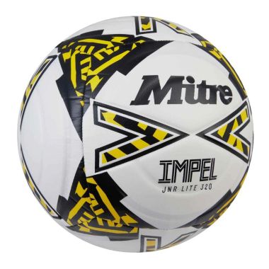 Mitre Junior Impel Lite 320G Football White / Yellow
