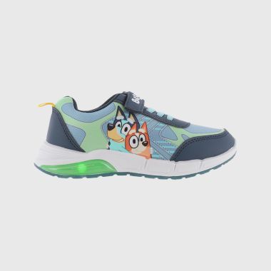 Bluey Kids&#039; Light Up Trainers Deep Blue / Blue