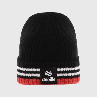 O&#039;Neills Down GAA Align Beanie Hat Black / White / Red