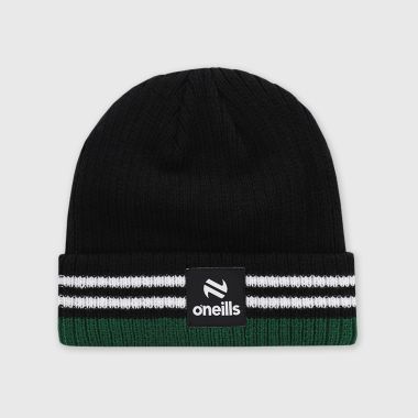 O&#039;Neills Kildare GAA Align Beanie Hat Black / White / Green