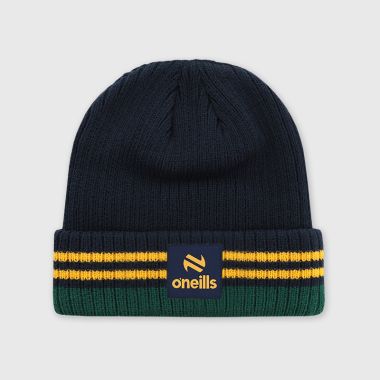 O&#039;Neills Meath GAA Align Beanie Hat Marine / Amber / Green