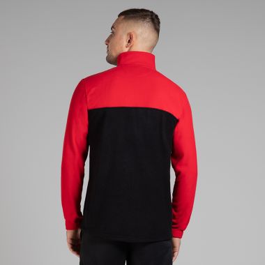O&#039;Neills Men&#039;s Nexus Snap Fleece Top Red / Black