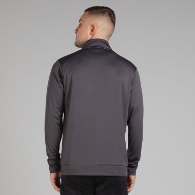 O&#039;Neills Men&#039;s Bryson Fleece Half Zip Top Dark Grey / Grey