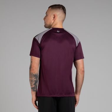 O&#039;Neills Men&#039;s Adapt T-Shirt Maroon / Grey / Black