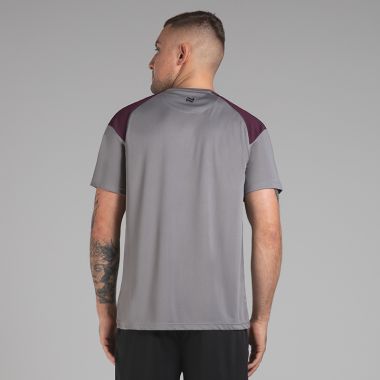 O&#039;Neills Men&#039;s Adapt T-Shirt Grey / Maroon / Black