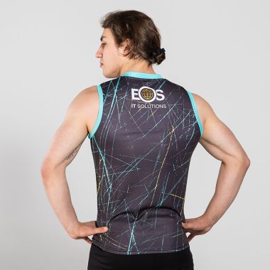 O&#039;Neills Down GAA Hurling Training Vest Grey