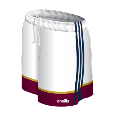 Annaghdown GAA Mourne Shorts White