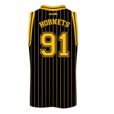 Aspatria Hornets RL Kids&#039; Basketball Vest (Black)
