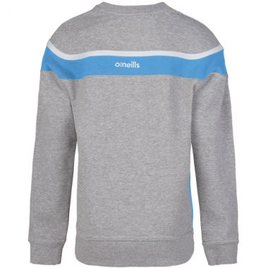 Kids&#039; Auckland Fleece Crew Neck Sweatshirt Grey / Sky / White