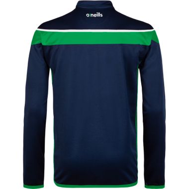 Men&#039;s Auckland Half Zip Top Marine / Green / White