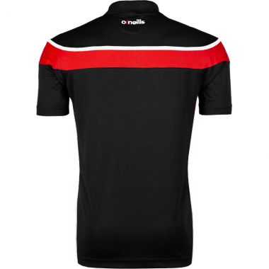 Men&#039;s Auckland Polo Shirt Black / Red / White