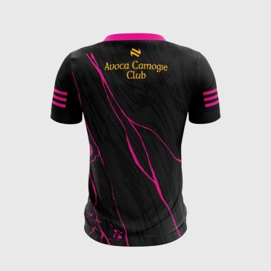 Avoca Camogie Kids' Short Sleeve Training Top