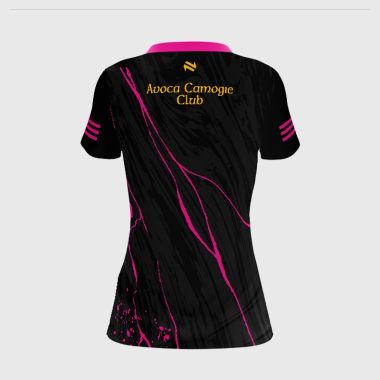 Avoca Camogie Women's Fit Short Sleeve Training Top