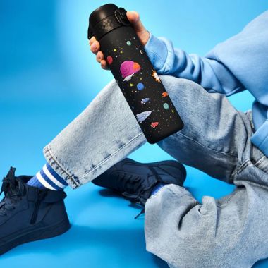 Ion8 Leak Proof Water Bottle 500ml Spaceships