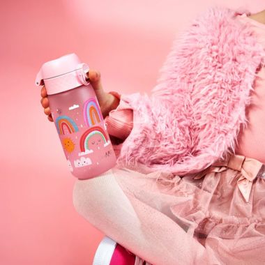 Ion8 Leak Proof Water Bottle 350ml Rainbows