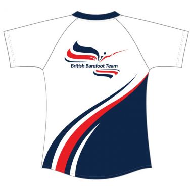 British Barefoot Team Slim Fitting Printed T-Shirt