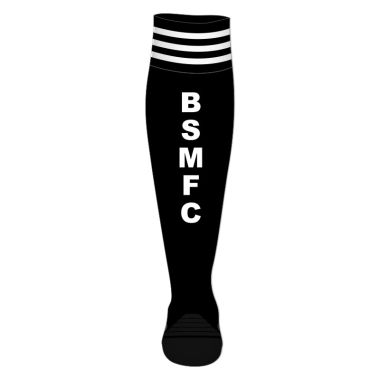 Bugbrooke St Michaels FC Kids&#039; Socks Black / White