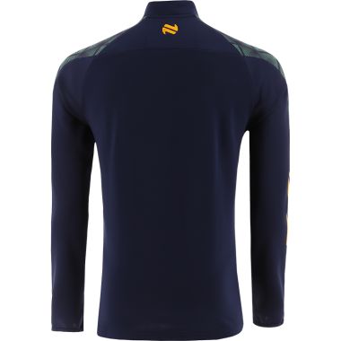 Men&#039;s Belcourt Hybrid Half Zip Top Marine / Green / Amber
