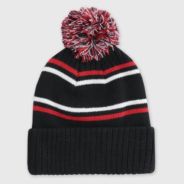 O&#039;Neills Kids&#039; Bluestack Bobble Hat Black / Red / White