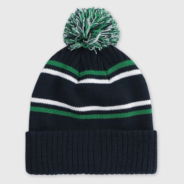 O&#039;Neills Kids&#039; Bluestack Bobble Hat Marine / Green / White