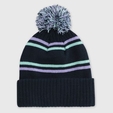 O&#039;Neills Bluestack Bobble Hat Marine / Purple / Green