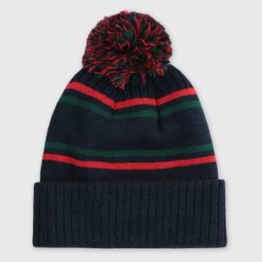 O&#039;Neills Kids&#039; Bluestack Bobble Hat Marine / Red / Bottle