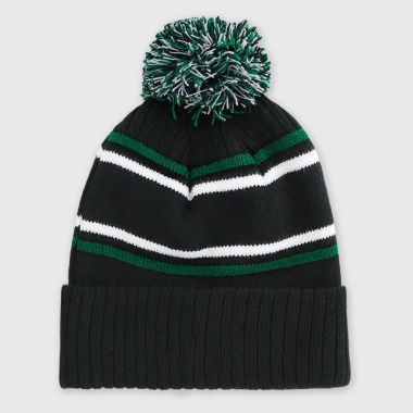 O&#039;Neills Bluestack Bobble Hat Black / Bottle / White