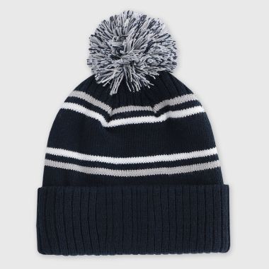 O&#039;Neills Bluestack Bobble Hat Marine / Grey / White
