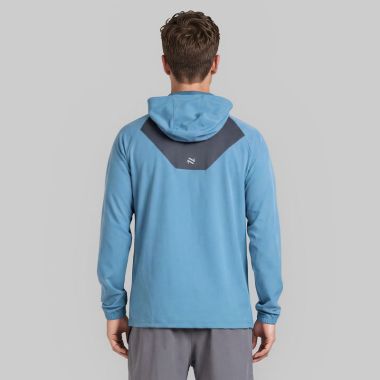 O'Neills Men's Tempus Full Zip Training Jacket  Blue / Dark Grey / Grey