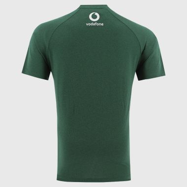 Canterbury Men's Ireland Rugby IRFU 2025/26 Elite Training T-Shirt Mallard Green / Darkest Spruce Marl