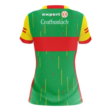 Carlow Camogie 2 Stripe Womens Home Jersey 2023 Personalised