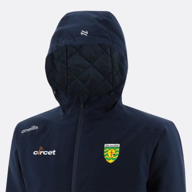 O'Neills Donegal GAA Men's Catalyst Hooded Padded Jacket Marine