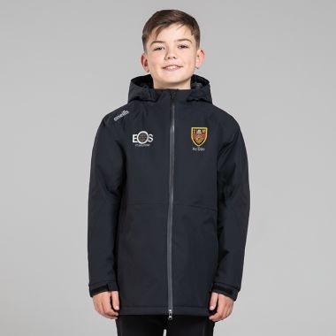 O'Neills Down GAA Kids' Catalyst Hooded Padded Jacket Black