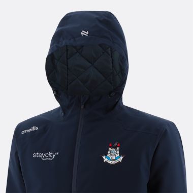 O'Neills Dublin GAA Men's Catalyst Hooded Padded Jacket Marine