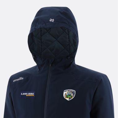 O'Neills Laois GAA Men's Catalyst Hooded Padded Jacket Marine