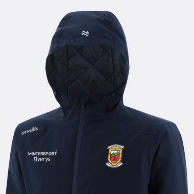O'Neills Mayo GAA Men's Catalyst Hooded Padded Jacket Marine
