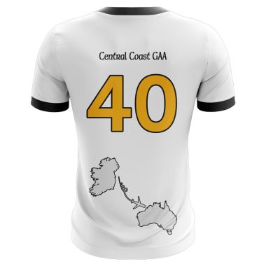 Central Coast Kids&#039; 40th Anniversary Short Sleeve Training Top (White)