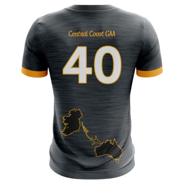 Central Coast Kids&#039; 40th Anniversary Short Sleeve Training Top (Black)