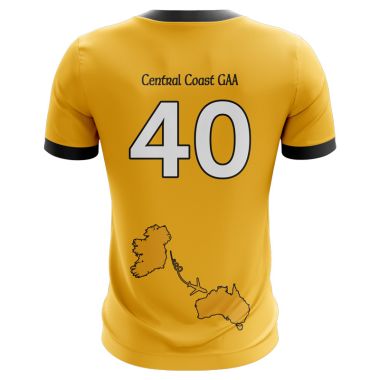 Central Coast Women&#039;s Fit 40th Anniversary Short Sleeve Training Top (Amber)