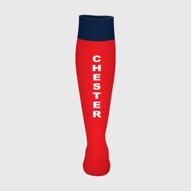 Chester RUFC Kids&#039; Personalised Socks 