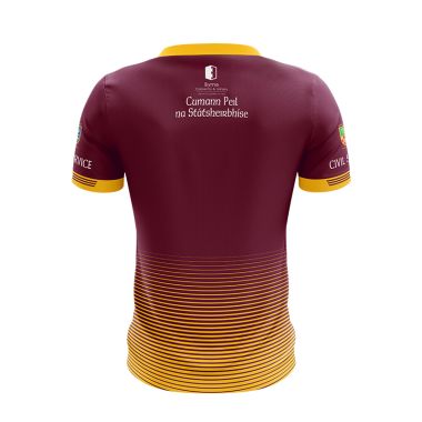 Civil Service GAA Jersey Maroon / Amber