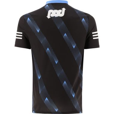 Clare GAA Short Sleeve Training Top Black / Sky